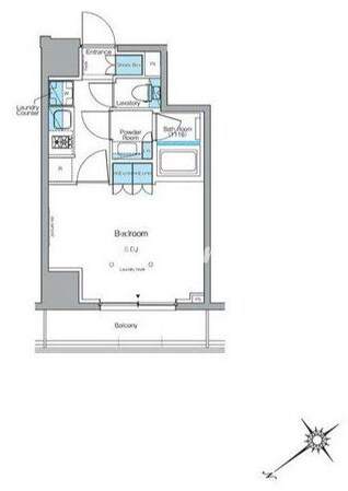 ルフォンプログレ上野公園の物件間取画像
